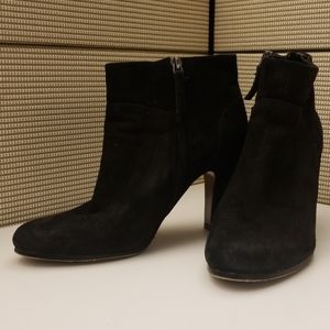 Sam Edelman Black Suede Booties
